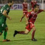 Pemain Persija Jakarta Riko Simanjuntak